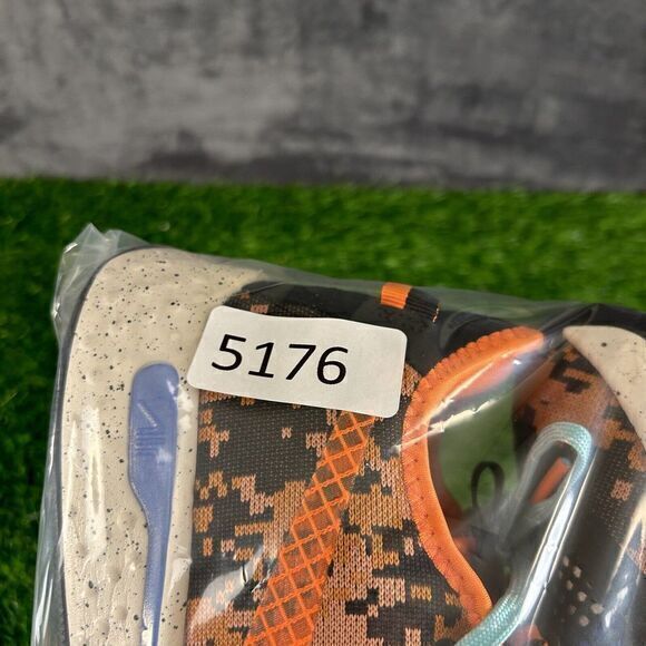 Nike PG 4 Mens 8 Orange Black Camo Shoes Sneakers Athletic Basketball Gym Zipper - Picture 10 of 10